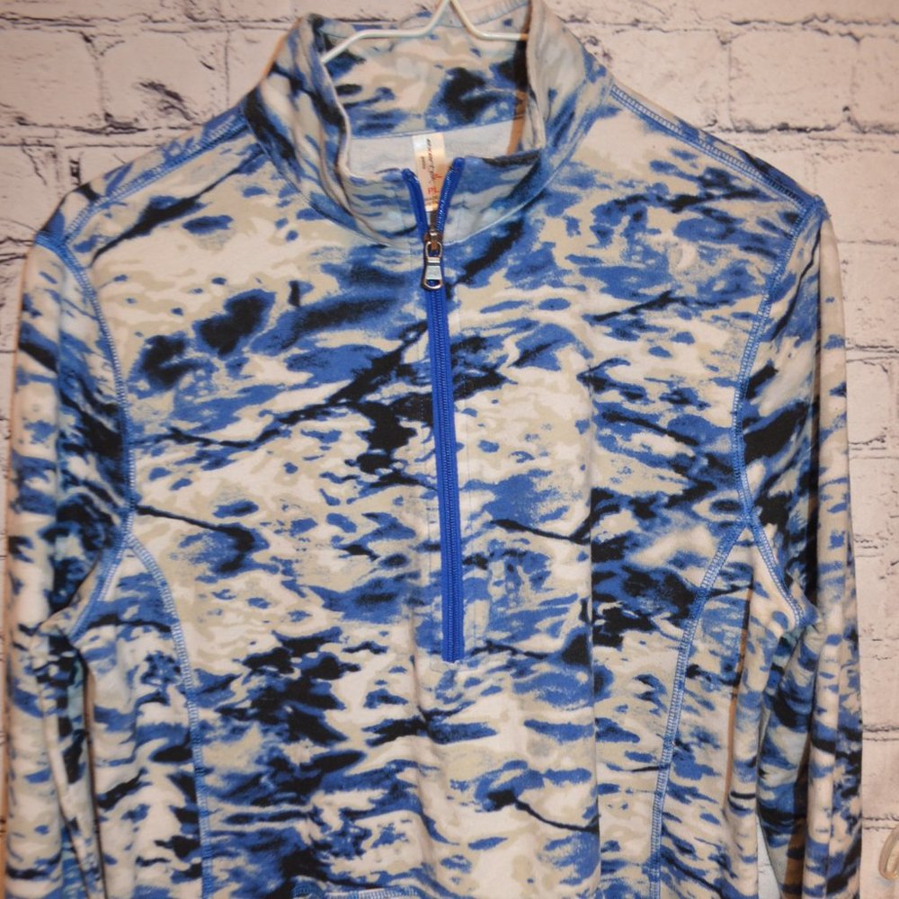 Exertec 1/2 Zip Active Top SIZE PETITE LARGE - Picture 1 of 5